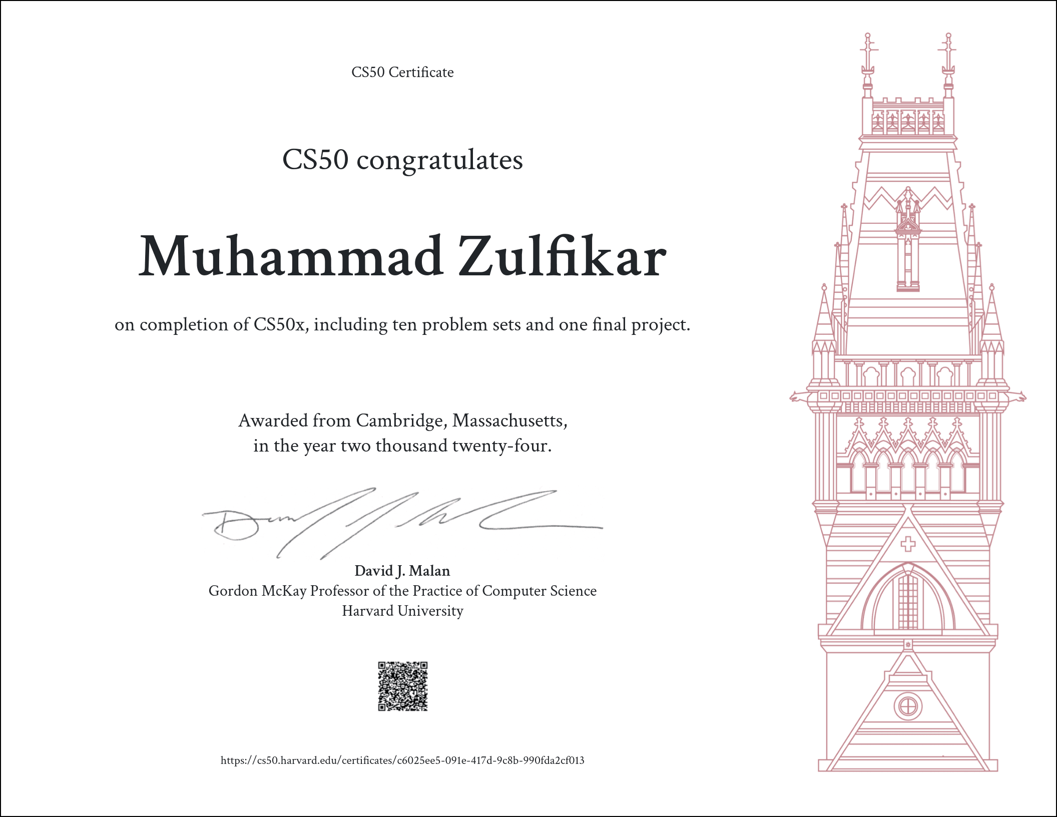 CS50X 2024: Computer Science