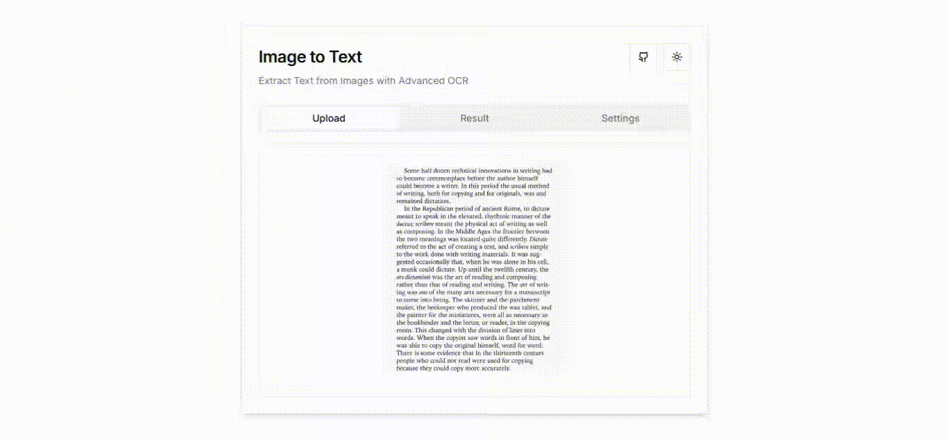 Image to Text